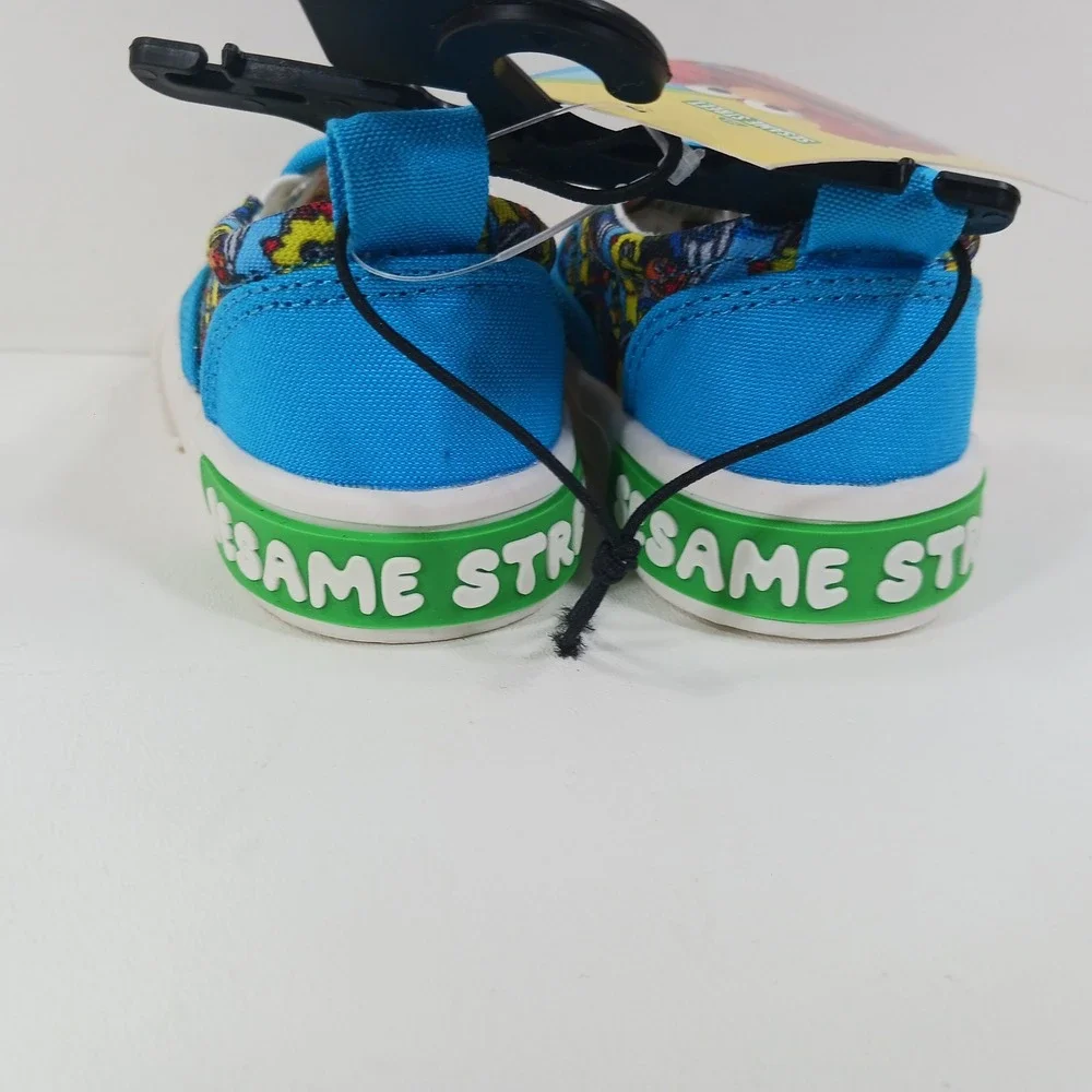 Sesame Street Ground Up Toddler Boys Girls Slip On Sneakers Multi Color Size 5